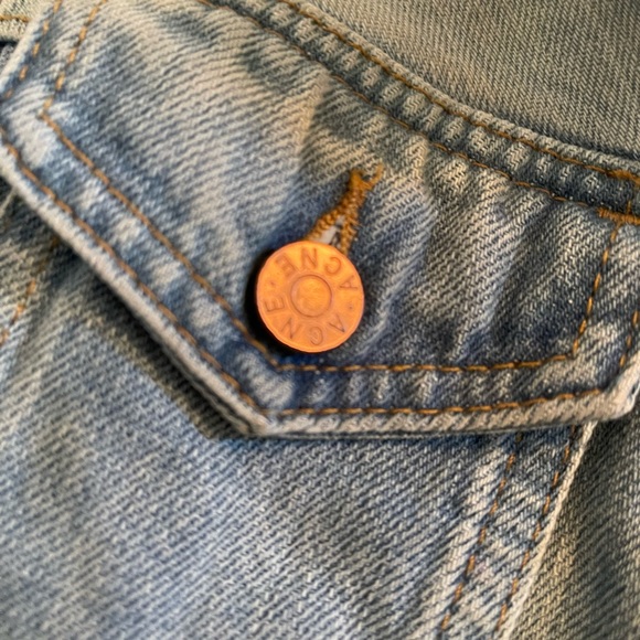 Acne cropped Jean jacket - Picture 2 of 4